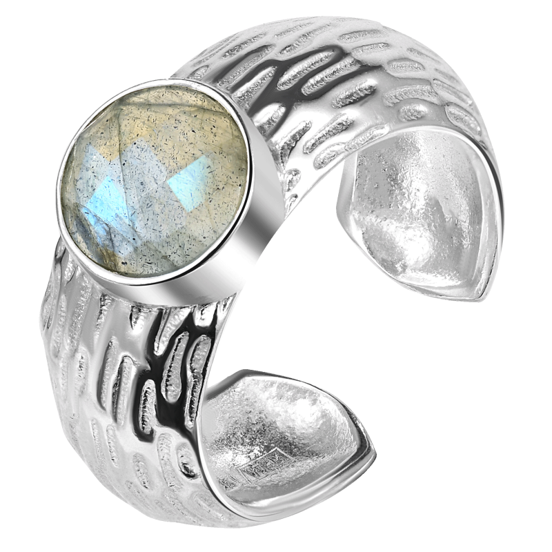 Кольцо Мой путь с лабрадоритом Кольцо Мой путь с лабрадоритом