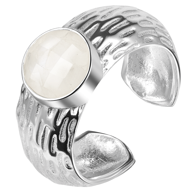 Кольцо Мой путь с лунным камнем Кольцо Мой путь с лунным камнем