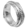 Кольцо спиннер Сансара из серебра