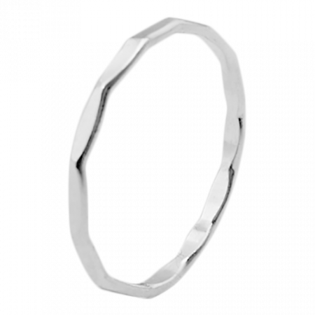 Кольцо на фалангу «Чеканное»