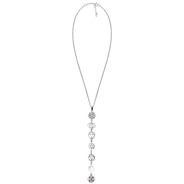 Бодичейн из серебра "Чакры"